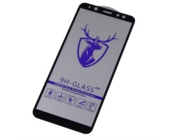 Защитное стекло "Премиум" для Samsung J600F (J6 2018) Черное