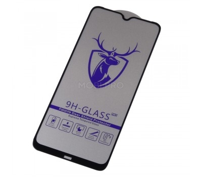Защитное стекло "Премиум" для Xiaomi Redmi Note 8/8 2021 Черный