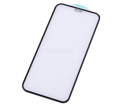 Защитное стекло "Стандарт" для iPhone 12 mini Черный (Полное покрытие)