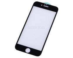 Защитное стекло "Стандарт" для iPhone 6/6S Черный (Полное покрытие)