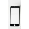 Защитное стекло "Универсальное" для iPhone 6/6S/7/8/SE (2020)/SE (2022) Черное (тонкая рамка)