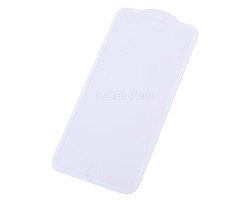 Защитное стекло "Универсальное" для iPhone 6/6S/7/8/SE (2020) Белое (тонкая рамка)