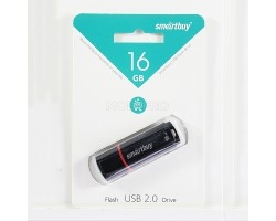 USB-флеш (USB 2.0) 16GB Smartbuy Crown Черный