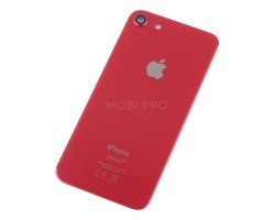 Задняя крышка для iPhone 8 со стеклом камеры Красный 