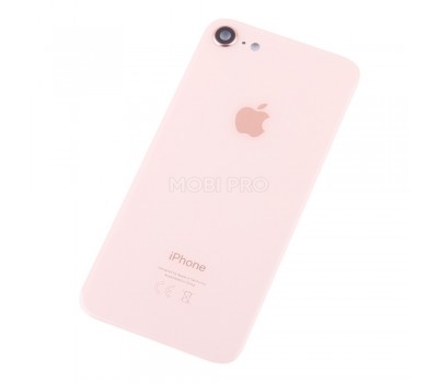 Задняя крышка для iPhone 8 со стеклом камеры Розовое Золото