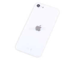 Задняя крышка для iPhone SE 2020 со стеклом камеры Белый