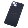Задняя крышка для iPhone 13 Черный (стекло, широкий вырез под камеру, логотип) - Премиум
