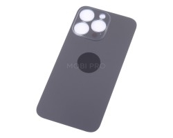 Задняя крышка для iPhone 13 Pro Серый (стекло, широкий вырез под камеру, логотип)
