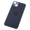 Задняя крышка для iPhone 14 Plus Черный (стекло, широкий вырез под камеру, логотип)