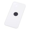 Задняя крышка для iPhone 14 Plus Белый (стекло, широкий вырез под камеру, логотип)
