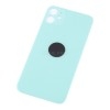 Задняя крышка для iPhone 11 Зеленый (стекло, широкий вырез под камеру, логотип) - Премиум