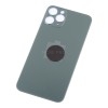 Задняя крышка для iPhone 11 Pro Темно-зеленый (стекло, широкий вырез под камеру, логотип - Премиум