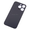 Задняя крышка для iPhone 14 Pro Темно-фиолетовый (стекло, широкий вырез под камеру, логотип) - Премиум