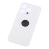 Задняя крышка для iPhone 14 Pro Белый (стекло, широкий вырез под камеру, логотип) - Премиум
