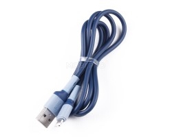 Кабель USB - Lightning (для iPhone) Hoco X65 Синий