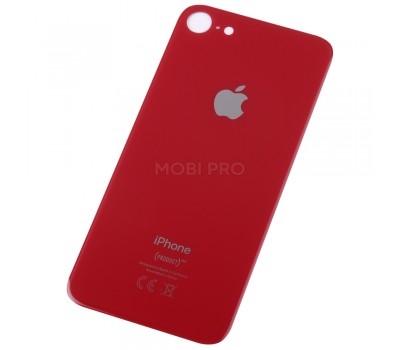 Задняя крышка для iPhone 8 с увелич.вырезом под камеру Красный - OR