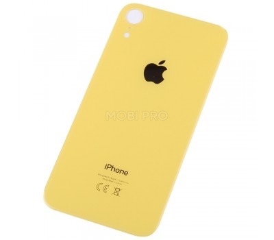 Задняя крышка для iPhone XR с увелич.вырезом под камеру Желтый - OR
