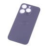 Задняя крышка для iPhone 14 Pro с увелич.вырезом под камеру Фиолетовый - OR