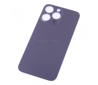 Задняя крышка для iPhone 14 Pro Max с увелич.вырезом под камеру Фиолетовый - OR