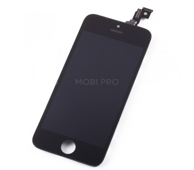 Дисплей для iPhone 5C в сборе с тачскрином Черный - Оптима