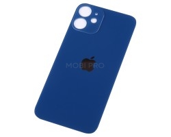 Задняя крышка для iPhone 12 Mini с увелич.вырезом под камеру Синий
