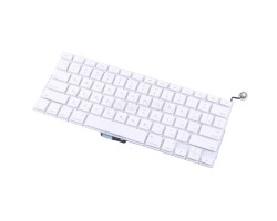 Клавиатура для ноутбука Apple Macbook A1342 2009/2010 13,3" плоский Enter Белая