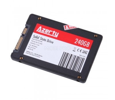 Внутренний SSD накопитель Azerty Bory R500 240GB (SATA III, 2.5", NAND 3D TLC)
