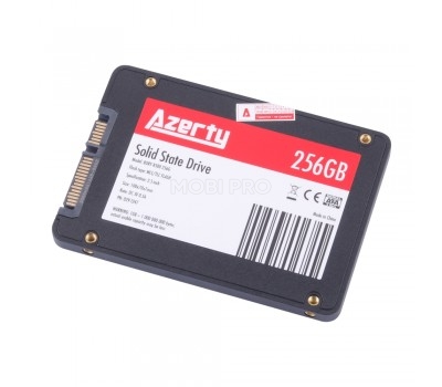 Внутренний SSD накопитель Azerty Bory R500 256GB (SATA III, 2.5", NAND 3D TLC)