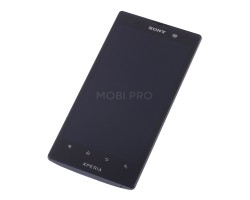 Дисплей с тачскрином Sony Xperia ion LT28 сервисный оригинал черный (black)