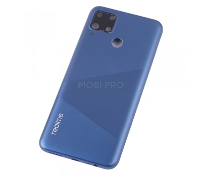 Задняя крышка для Realme C15 (RMX2180) Синий