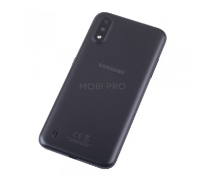 Задняя крышка для Samsung Galaxy A01 (A015F) Черный