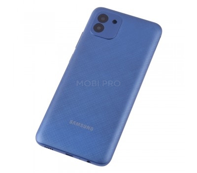 Задняя крышка для Samsung Galaxy A03 (A035F) Синий