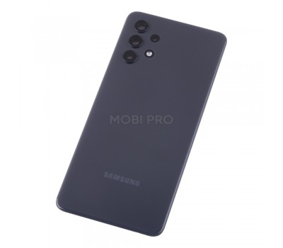 Задняя крышка для Samsung Galaxy A32 (A325F) Черный - Премиум