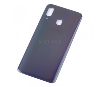 Задняя крышка для Samsung Galaxy A40 (A405F) Черный