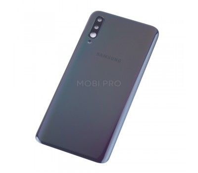 Задняя крышка для Samsung Galaxy A50 (A505F) Черный - Премиум