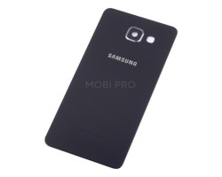 Задняя крышка для Samsung A510F (A5 2016) Черный - Премиум