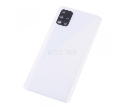 Задняя крышка для Samsung Galaxy A51 (A515F) Белый - Премиум