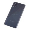 Задняя крышка для Samsung Galaxy A51 (A515F) Черный - Премиум