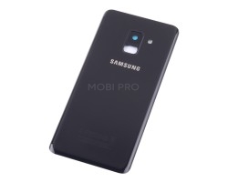 Задняя крышка для Samsung Galaxy A8 2018 (A530F) Черный - Премиум