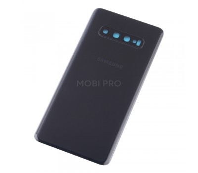 Задняя крышка для Samsung Galaxy S10+ (G975F) Черный - Премиум