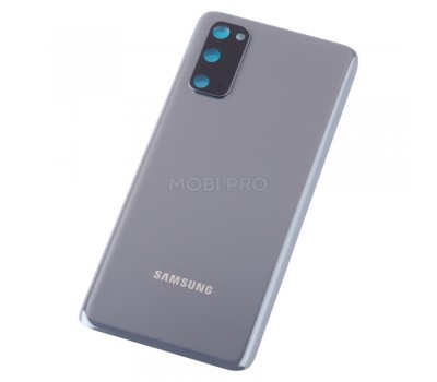 Задняя крышка для Samsung Galaxy S20 (G980F) Серый - Премиум