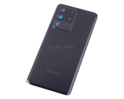 Задняя крышка для Samsung Galaxy S20 Ultra (G988B) Черный - Премиум