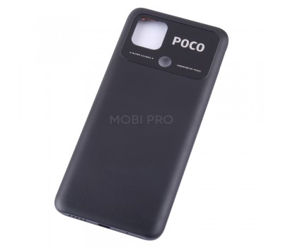 Задняя крышка для Xiaomi Poco C40 Черный
