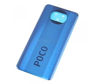 Задняя крышка для Xiaomi Poco X3 NFC/X3 Pro Синий