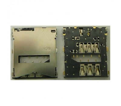 Коннектор SIM для Sony C6602/C6603 (Z)