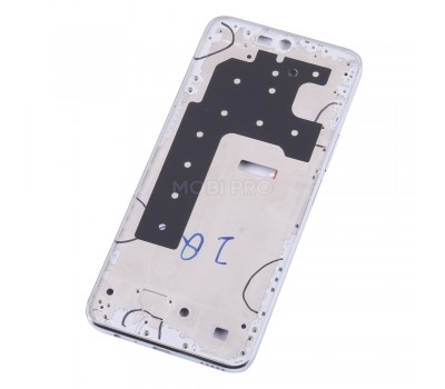 Рамка дисплея для Huawei Honor X8 (TFY-LX1) Серебро (возможен дефект ЛКП)