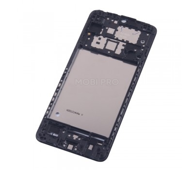 Рамка дисплея для Samsung Galaxy A12/A12 Nacho (A125F/127F) Черный (возможен дефект ЛКП)