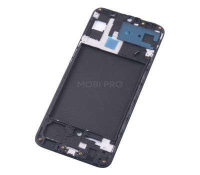 Рамка дисплея для Samsung Galaxy A30s (A307F) Черный (возможен дефект ЛКП)