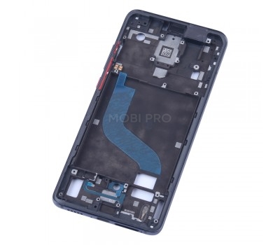 Рамка дисплея для Xiaomi Mi 9T Черный (возможен дефект ЛКП)