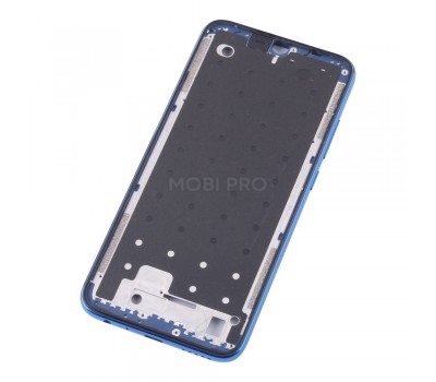 Рамка дисплея для Xiaomi Redmi Note 8/Note 8 (2021) Синяя (возможен дефект ЛКП)